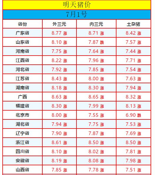 全国生猪最新价格动态分析概览